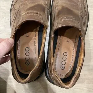 Ecco | Shoes | Ecco Light Shock Point Brown Leather Slipon  display picture 2